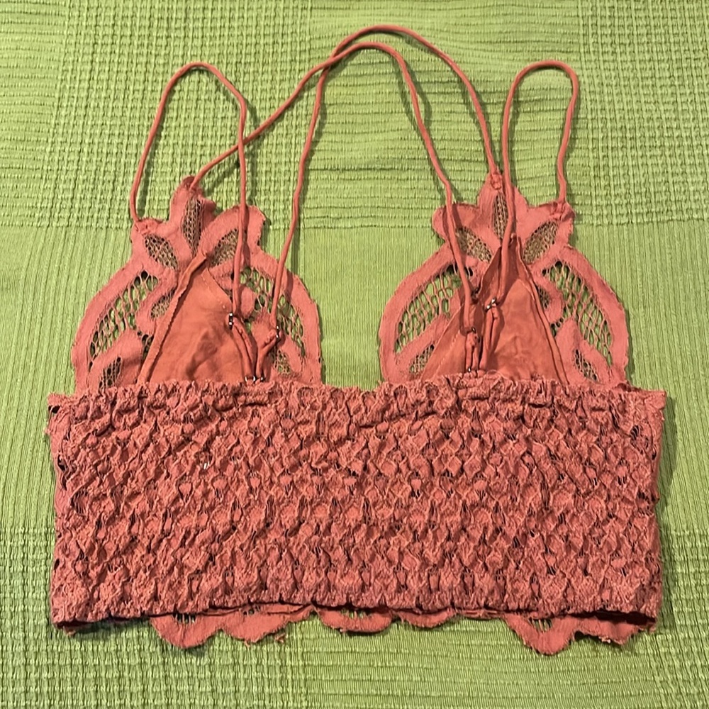 Free People Fp One Floral Lace Adella Bralette - Picture 2 of 6